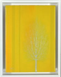 Bright Sky II by Nakisa Seika - Glazed Original Painting on Board sized 9x12 inches. Available from Whitewall Galleries